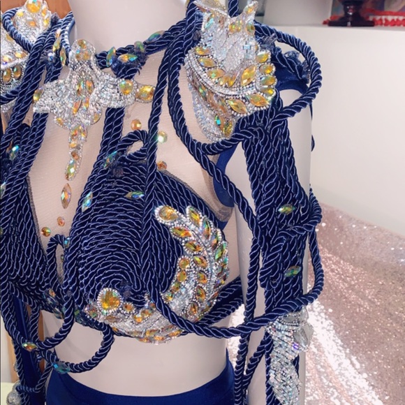 Designer wear hand made outfit 36C bra size - Picture 2 of 5